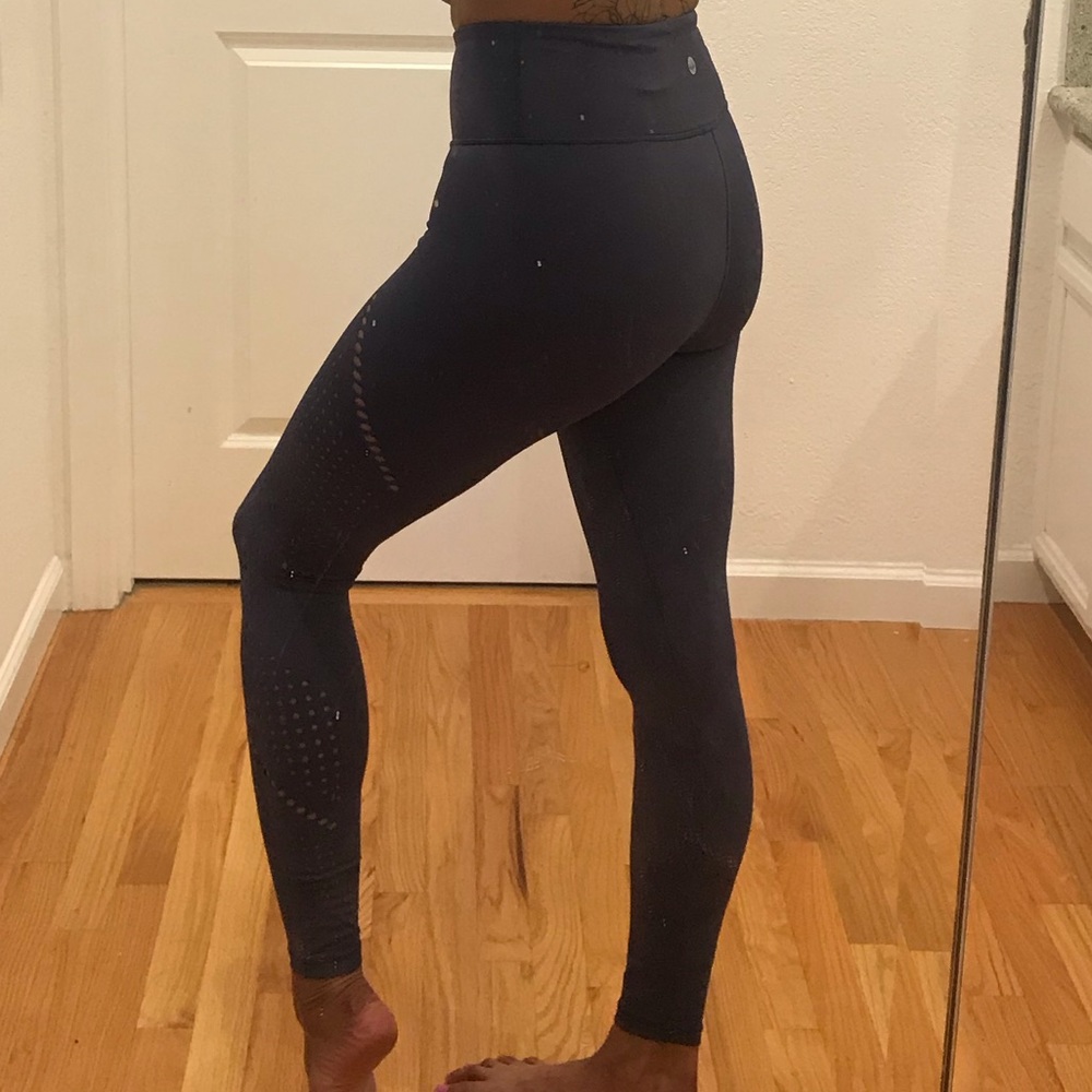 Senita Athletics laser cut leggings